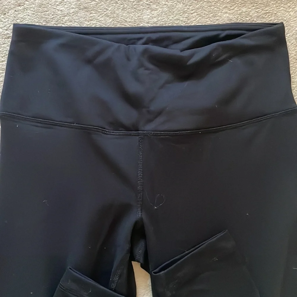 NWT 90 Degree by reflex black leggings in size medium - Picture 2 of 7